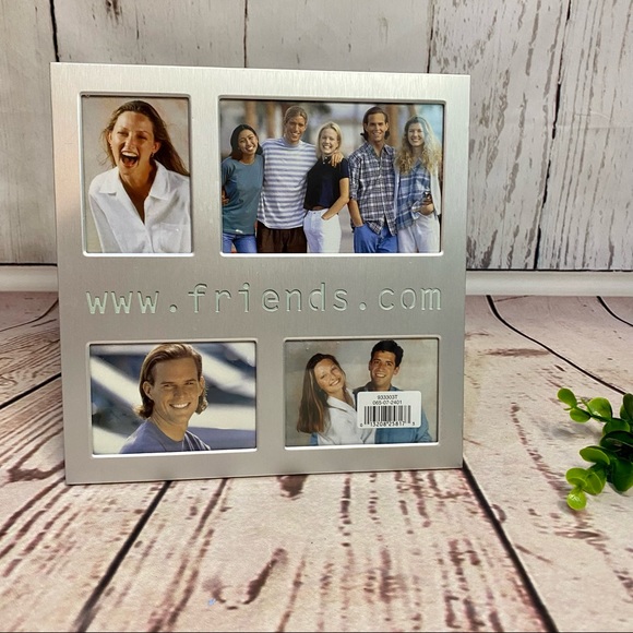 Y2K WWW.FRIENDS.COM ✨ 2000’s Picture Frame Nostalgic Funny Internet Multi Photo - Picture 1 of 4